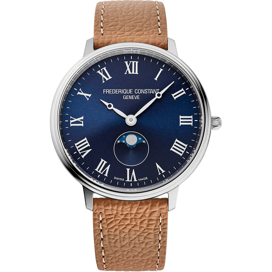 Часы Frederique Constant Slim Line Moonphase FC-206RN3S6